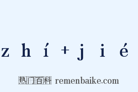 zhí+jié是什么意思的图片